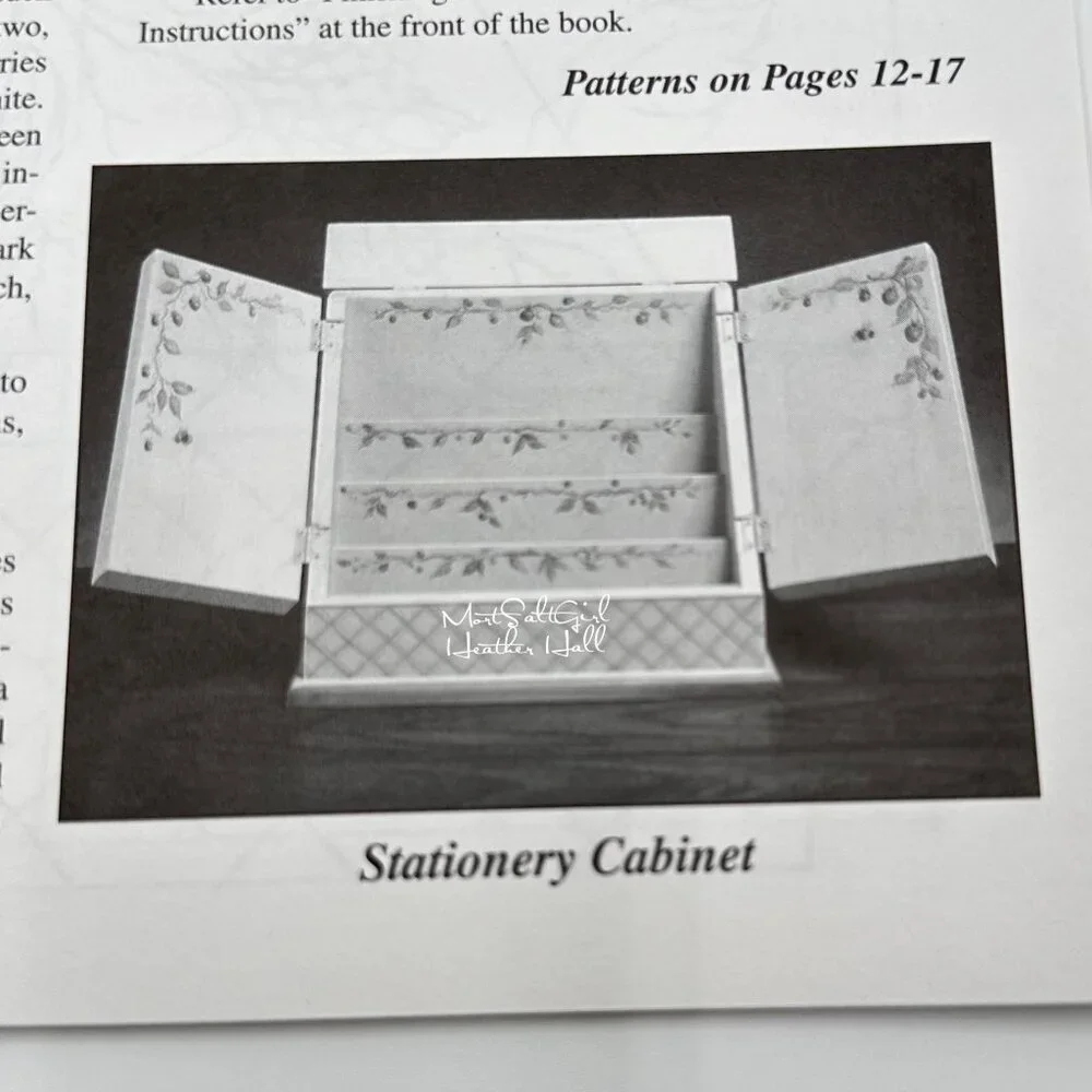 Strawberry Farm By Carolyn L. Phillips Painting Book Viking Folk Art 1996